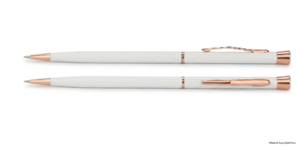 Set Bolígrafos White