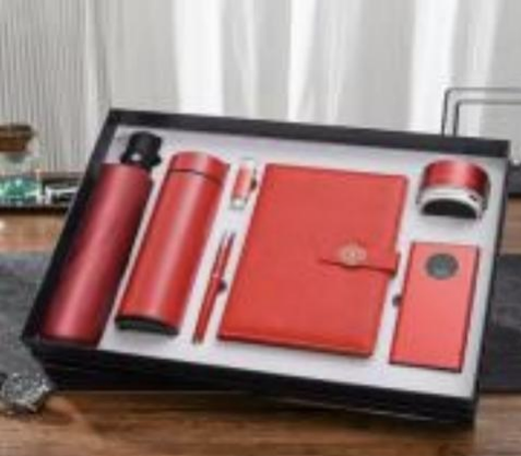 termo rojo Termo con Cuaderno - Imagen 1
